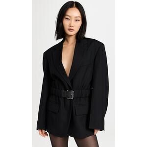 Alexander Wang Tailored Blazer Long Sleeve Black - 0